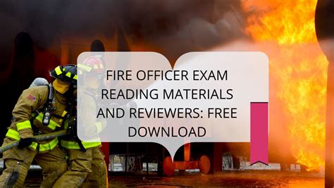Fire Officer Exam Reviewer: Free download .